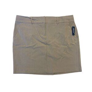 Old Navy Stretch Pencil Skirt with Pockets, Zipper and Hidden Button Closure